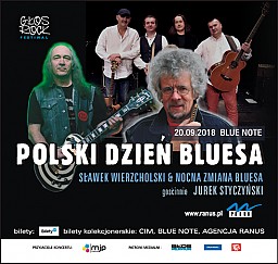 Bilety na koncert Polski dzień Bluesa w Poznaniu - 20-09-2018
