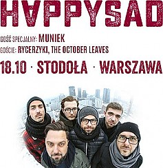 Bilety na koncert Happysad w Warszawie - 18-10-2018
