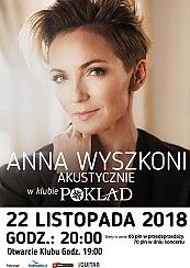 Bilety na koncert Anna Wyszkoni Akustycznie - Koncert Akustyczny w Gdyni - 22-11-2018