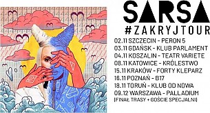 Bilety na koncert Sarsa #Zakryjtour w Koszalinie - 04-11-2018