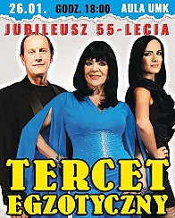 Bilety na koncert Tercet egzotyczny - Jubileuszowy koncert 55-lecia zespołu w Toruniu - 23-03-2019