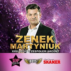 Bilety na koncert Zenek Martyniuk - XXX-lecie z zespołem Akcent w Golinie - 27-10-2018