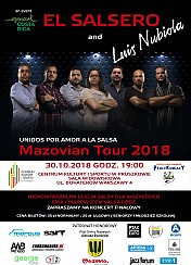 Bilety na koncert El Salsero - Koncert El Salsero &amp; Luis Nubiola w Pruszkowie - 30-10-2018
