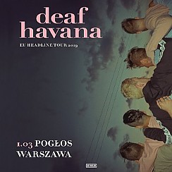 Bilety na koncert Deaf Havana w Warszawie - 01-03-2019
