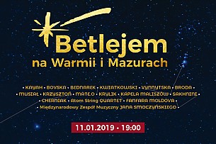 Bilety na koncert Betlejem na Warmii i Mazurach w Ostródzie - 11-01-2019