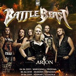Bilety na koncert Battle Beast + Arion w Poznaniu - 07-04-2019