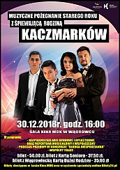 Bilety na koncert MUZYCZNE POŻEGNANIE STAREGO ROKU  w Wągrowcu - 30-12-2018