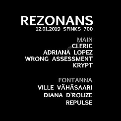 Bilety na koncert REZONANS V w Sopocie - 12-01-2019