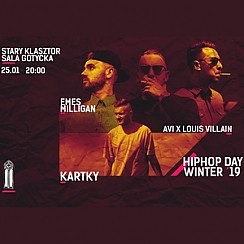 Bilety na koncert Hip Hop Day - Winter 2019: Kartky, Emes Milligan, AVI x Louis Villain we Wrocławiu - 25-01-2019