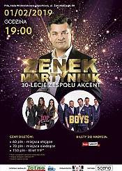 Bilety na koncert Akcent - XXX-lecie z zespołem Akcent, Boys, Top Girls w Pile - 01-02-2019