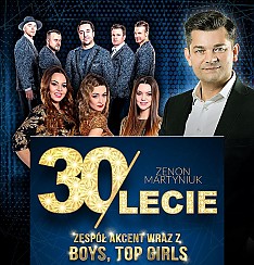 Bilety na koncert Akcent - XXX-lecie z zespołem Akcent, Boys, Top Girls w Bełchatowie - 08-03-2019