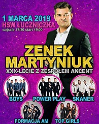 Bilety na koncert Akcent - XXX-lecie z zespołem Akcent, Boys, Power Play, Top Girls, Skaner i AM w Bydgoszczy - 01-03-2019