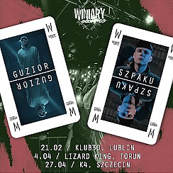 Bilety na koncert Guzior + Szpaku - Toruń - 04-04-2019