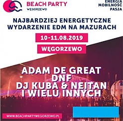 Bilety na koncert Beach Party Węgorzewo 2019 - 10-08-2019