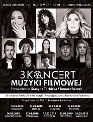 Bilety na koncert 3 Koncert Muzyki Filmowej w Katowicach - 22-03-2019