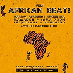 Bilety na koncert African Beats vol. 1 - Klub Parlament w Gdańsku - 01-03-2019