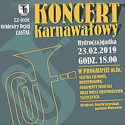 Bilety na koncert karnawałowy w wykonaniu Orkiestry Dętej Zastal w Zielonej Górze - 23-02-2019