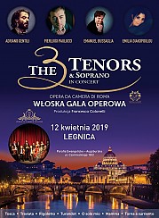 Bilety na koncert The 3 Tenors &amp; Soprano - Włoska Gala Operetkowa w Legnicy - 12-04-2019