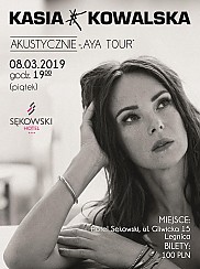 Bilety na koncert Kasia Kowalska - Koncert Kasia Kowalska Akustycznie &quot;AYA TOUR&quot; w Legnicy - 08-03-2019