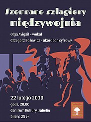 Bilety na koncert Szemrane szlagiery międzywojnia w Izabelinie - 22-02-2019