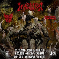 Bilety na koncert Incantation, Defeated Sanity, Skinned w Poznaniu - 30-03-2019