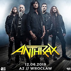 Bilety na koncert Anthrax we Wrocławiu - 12-06-2019