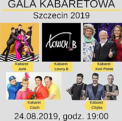 Bilety na kabaret Gala Kabaretowa - Szczecin 2019 - 24-08-2019