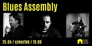 Bilety na koncert Hardy/Wiśniewski/Mackiewicz - Blues Assembly - Koncert bluesowy w Oliwskim Ratuszu Kultury w Gdańsku - 25-04-2019