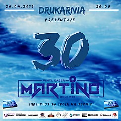 Bilety na koncert Martino - Jubileusz 30 lecia na scenie w Warszawie - 26-04-2019