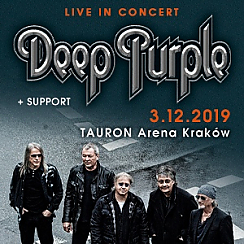 Bilety na koncert DEEP PURPLE: LIVE IN CONCERT w Krakowie - 03-12-2019
