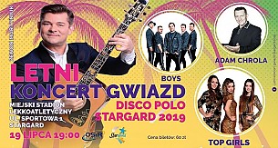 Bilety na koncert Letni Koncert Gwiazd Disco Polo w Stargardzie - 19-07-2019