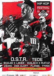 Bilety na Hip-Hop Festival 2019 - Tymek, PlanBe, Dwa Sławy, Małach x Rufuz x Zbuku, Białas x Lanek, TEDE, O.S.T.R.