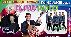 Bilety na koncert Letni Koncert Gwiazd: Zenon Martyniuk, Boys, Adam Chrola w Świnoujściu - 17-08-2019