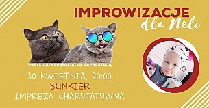 Bilety na kabaret Improwizacje dla Neli - Improwizowane Szoł z udziałem publiczności - Charytatywnie! w Gdańsku - 30-04-2019