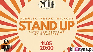 Bilety na kabaret STAND UP KOLEKTYW: GUMULEC, KRZAK, WILKOSZ we Wrocławiu - 11-05-2019