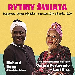 Bilety na koncert 13. Drums Fusion: Omara Portuondo, Richard Bona w Bydgoszczy - 01-06-2019