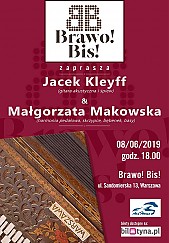 Bilety na koncert Jacek Kleyff & Małgorzata Makowska - Jedyny taki koncert.. w Warszawie - 08-06-2019