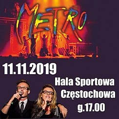 Bilety na koncert METRO w Częstochowie - 11-11-2019