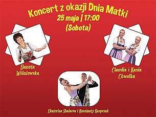 Bilety na koncert z okazji Dnia Matki - nastrojowy koncert w wykonaniu artystów Teatru Variete Muza w Koszalinie - 26-05-2019
