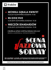Bilety na koncert Scena Jazzowa Solvay: Wieczór standardów w Krakowie - 23-05-2019