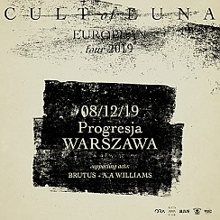 Bilety na koncert Cult Of Luna + Brutus, A.A. Williams w Warszawie - 08-12-2019