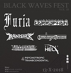 Bilety na koncert Black Waves Fest vol. 3 w Jarocinie - 13-10-2018