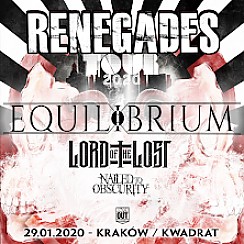 Bilety na koncert Equilibrium+ Lord Of The Lost + Nailed To Obscurity w Krakowie - 29-01-2020