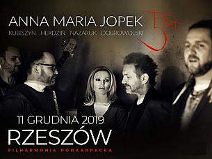 Bilety na koncert Anna Maria Jopek 5tet - Anna Maria Jopek w Rzeszowie - 11-12-2019