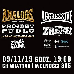 Bilety na koncert The Analogs, Aggressive, Zbeer, Zimna Wojna  w Zabrzu - 09-11-2019