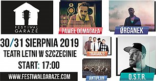 Bilety na Festiwal Garaże: O.S.T.R., Paweł Domagała, Tragarze