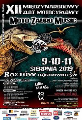 Bilety na koncert XII Międzynarodowy Zlot Motocyklowy MOTO ZAURO MUSIC 2019 w Bałtowie - 09-08-2019