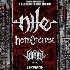 Bilety na koncert Nile, Hate Eternal + supports - zmiana godz. z 19:00 we Wrocławiu - 06-10-2019