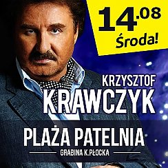 Bilety na koncert Krzysztof Krawczyk na Plaży Patelnia w Grabinie koło Płocka - 14-08-2019