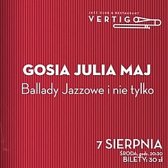 Bilety na koncert Gosia Julia Maj - Ballady Jazzowe i nie tylko we Wrocławiu - 07-08-2019